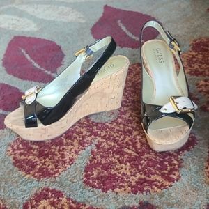 GUESS Lounge Slingback Wedge